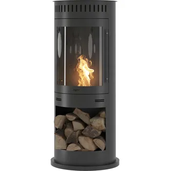 Biokrb Volně stojící biokrb InFire 48 x 118 x 48 cm černý