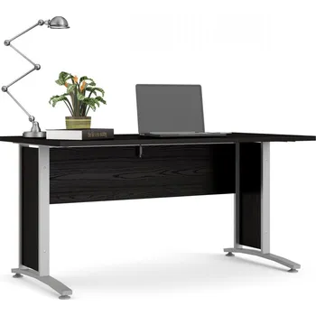 Psací stůl Tvilum Psací stůl Office 80400/71 černá/silver grey