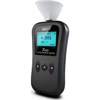 Alkohol tester Elektrochemický alkohol tester Alkohit X60