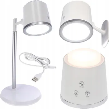 Lampička LED stolní lampička školní nastavitelná výška pro práci