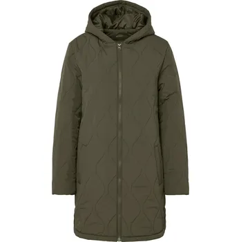 Dámský kabát 724630 - Tchibo - Prošívaný kabát - pro ženy - vel. M 40/42 - barva: zelená