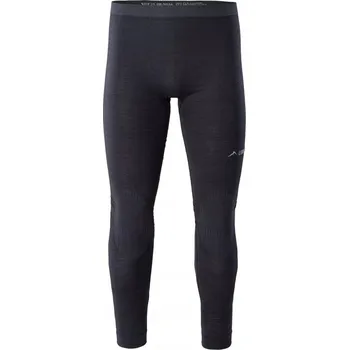 Pánské legíny ELBRUS Pánské termoaktivní legíny ELARIT BOTTOM černé, merino vlna, XL