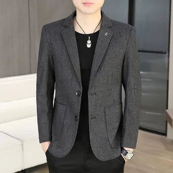 Best Fashion Pánské slavnostní sako v moderním elegantním stylu Velikost: 4XL, Barva (Varianta): Šedá