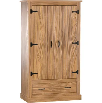 Šatní skříň Dřevěná šatní skříň EL DORADO borovice antik