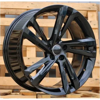 Disk Alu kola Racing Line A5891, 20x8.5 5x112 ET38, černá lesklá (zátěžová)