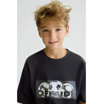 Chlapecké tričko Dětské bavlněné tričko Mayoral 6033.7D.Junior.PPY2 černá 99X, vel. 152