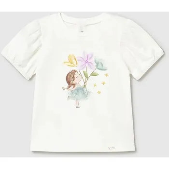 Chlapecké tričko Dětské tričko Mayoral 1078.4B.Baby.PPY2 bílá 00A, vel. 98