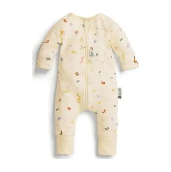 Dětský pokoj ERGOPOUCH Overal na spaní organická bavlna Layers Critters 3-6 m, max. 8 kg, 0,2 tog