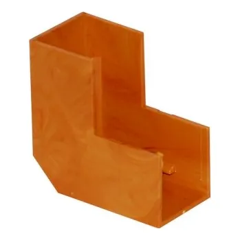 kabelová chránička Malpro Roh vnější 25x20 světlé dřevo