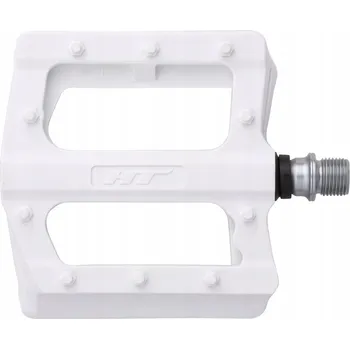 Pedál na kolo Platformové pedály HT HT-PA12 bílé