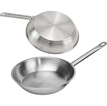 Pánev Tradiční pánev Rossner 24 cm nerezová ocel