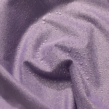 Vodoodpudivá látka Oxford s PU zátěrem, 200 g/m², šíře 160 cm, sv. fialová