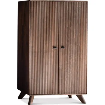 Komoda Vysoká dřevěná komoda Trieste jádrový buk