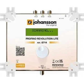 Anténní zesilovač Anténní zesilovač Johansson Profino Revolucion 6714, 65 db, 32x filtr