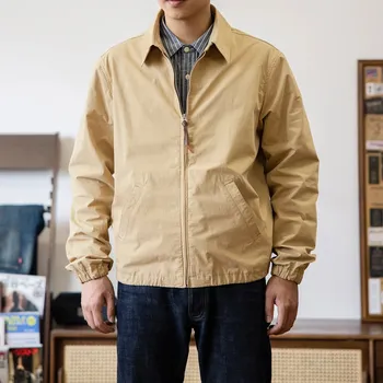 Pánská softshellová bunda Best Fashion Pánská bavlněná casual bunda Velikost: XXL, Barva (Varianta): Béžová