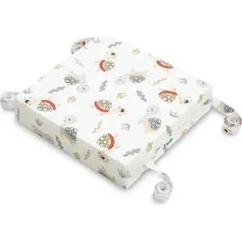 Podsedák SENSILLO Dětský sedák na židli 32x32x8cm - želvičky