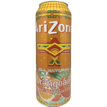 Limonáda AriZona Orangeade Fruit Juice Cocktail 650ml [USA]