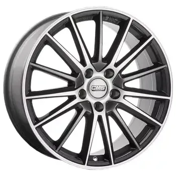 Auto-moto Alu kola CMS C23, 18x8 5x114.3 ET46, černá lesklá + leštění