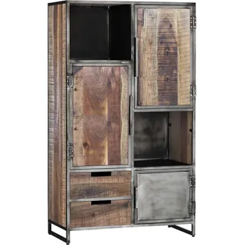 Komoda Industriální komoda vysoká Saturn masiv akácie