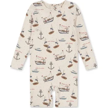 Kojenecký overall Dětský plavkový overal Aster "Sail Away" Konges Sløjd VELIKOST: 74/9 měsíců