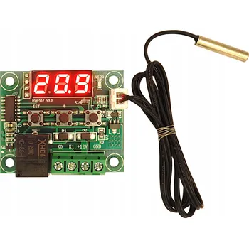 Digitální termostat W1209 1750W 12V SE
