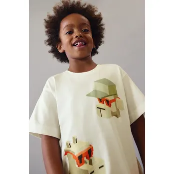 Chlapecké tričko Dětské bavlněné tričko Mayoral 3078.5H.Mini.PPY2 bílá 00X, vel. 134