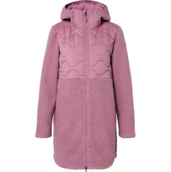 Dámský kabát 724448 - Tchibo - Plyšový kabát - pro ženy - vel. L 44/46 - barva: růžová