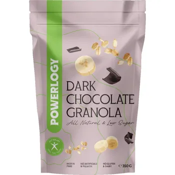 Powerlogy Granola hořká čokoláda