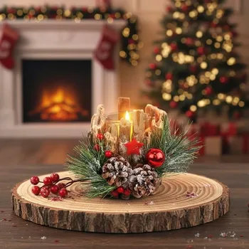 Vánoční svícen Dekorační svícen P1898/1