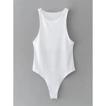 Body Best Fashion Dámský přiléhavý letní body – bodycon Velikost: S, Barva (Varianta): Bílá