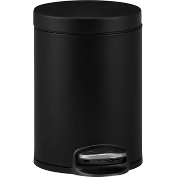 Odpadkový koš MERIDA SILENT SERENE PEDÁLOVÝ KOŠ, 5 L, KOVOVÝ, ČERNÝ MATNÝ, KIC413