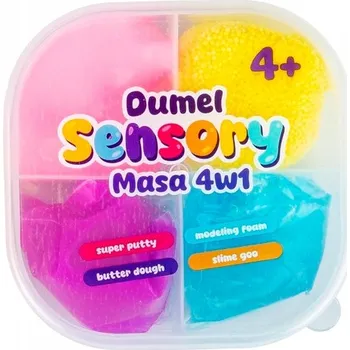 Modelovací hmota DUMEL SENSORY modelovací hmota 4v1 MAČKACÍ HRAČKA SLIME kreativní hračka 1 Ks