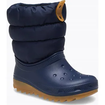 Dívčí sněhule Dětské Zateplené Zimní Boty Sněhule Crocs Classic Neo Puff Boot 32-33