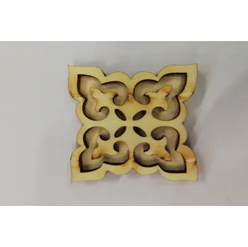 Razítko z překližky - ornament č.2 - 5,5 cm