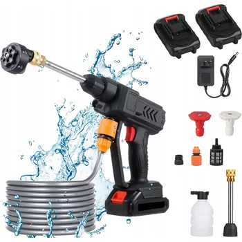 Vysokotlaký čistič AKUMULÁTOROVÁ TLAKOVÁ MYČKA NA ZAHRADU, OKNA A DLAŽBU, SADA POWER