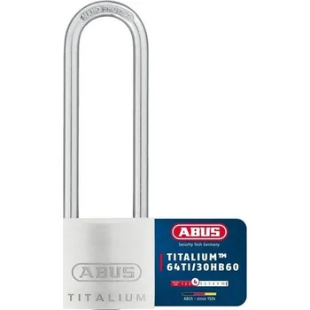 Zabezpečovací technika Visací zámek ABUS Titalium 64TI/30HB60 - s vysokým třmenem - sklepní zámek s tělem zámku ze