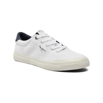 Dámské tenisky Pepe Jeans Sneakersy Kenton Serie M PMS31041 Bílá 41