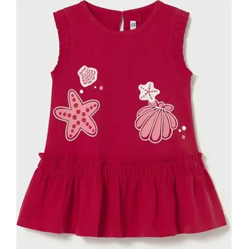 Dívčí šaty Dívčí šaty Mayoral 1929.4N.Baby.PPY2 červená 33X, vel. 74