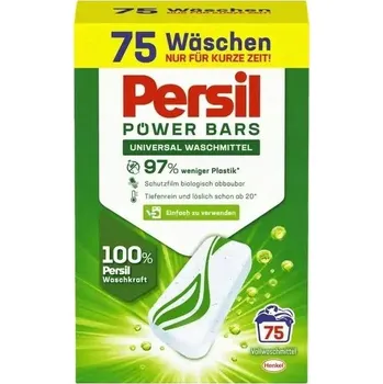 Kapsle na praní Persil Power Bars Bílé Tablety 75 ks z Německa