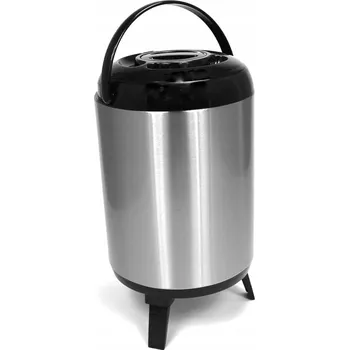 Termoska Termoska na nápoje Metlex 9,5 l, stříbrná