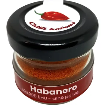 chilli-semena Habanero chilli prášek