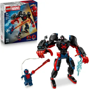 Stavebnice LEGO LEGO® | Marvel 76337 Robot Milese Moralese vs. Spider-Man 2099