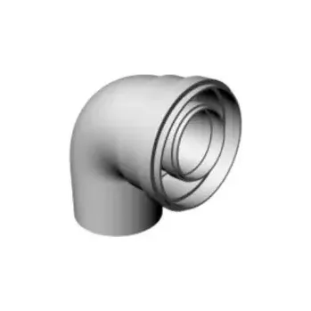 Kotel Ricom koleno 60/100/90°, PP-AL