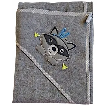 Prostěradlo DEKA FAMILY MÝVAL ŠEDÁ 80X80 Ewa Klucze