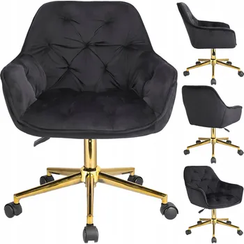 Otočná židle Jumi černá