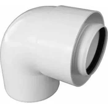 Kotel Jarmal PKP, koleno 80/125 - 87°, plast/plast