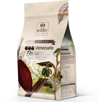 Cukrovinka Cacao Barry Origin čokoláda VENEZUELA hořká 72% 1kg - Callebaut