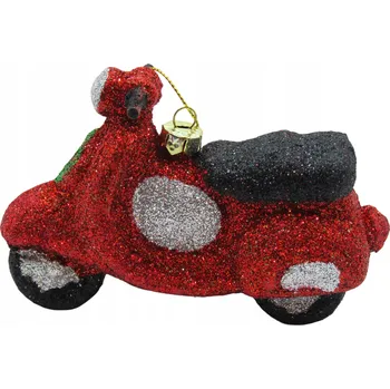 Vánoční dekorace Vánoční Baňky ve tvaru vánoční koule 11 cm 1 ks