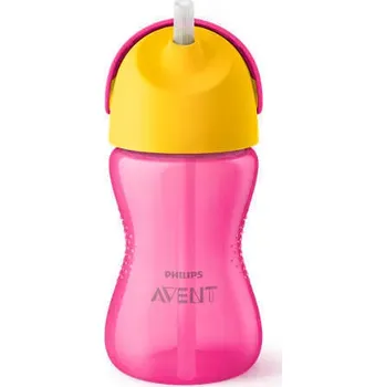 Kojenecká láhev Philips AVENT SCF798/02 HRNEK S BRČKEM 300 ML DÍVKA