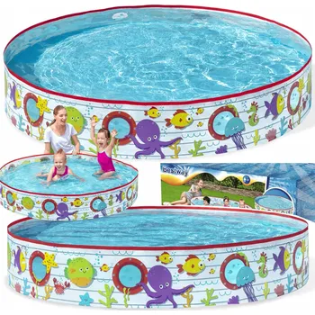 Dětský bazének Bestway kulatý rozšiřovací Bazén 152 x 152 cm
